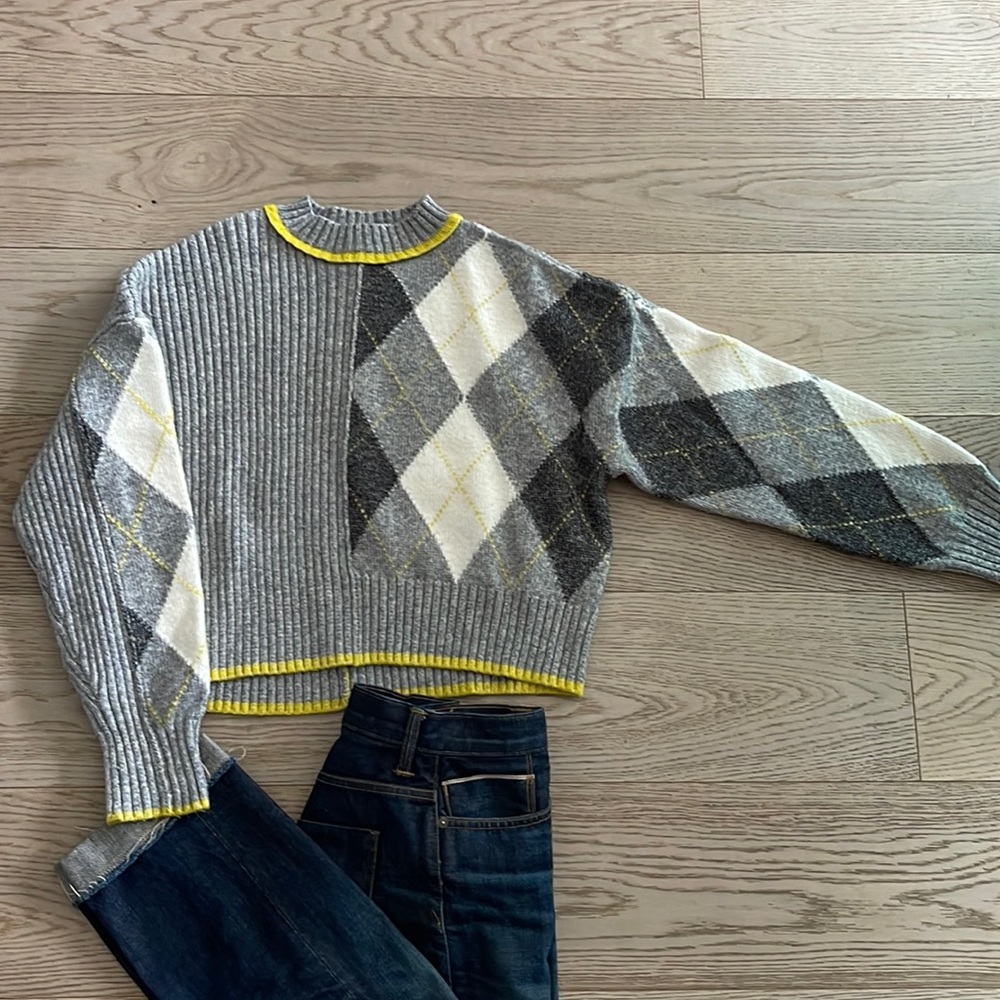 H&M X Pringle of Scotland collection sweater XS